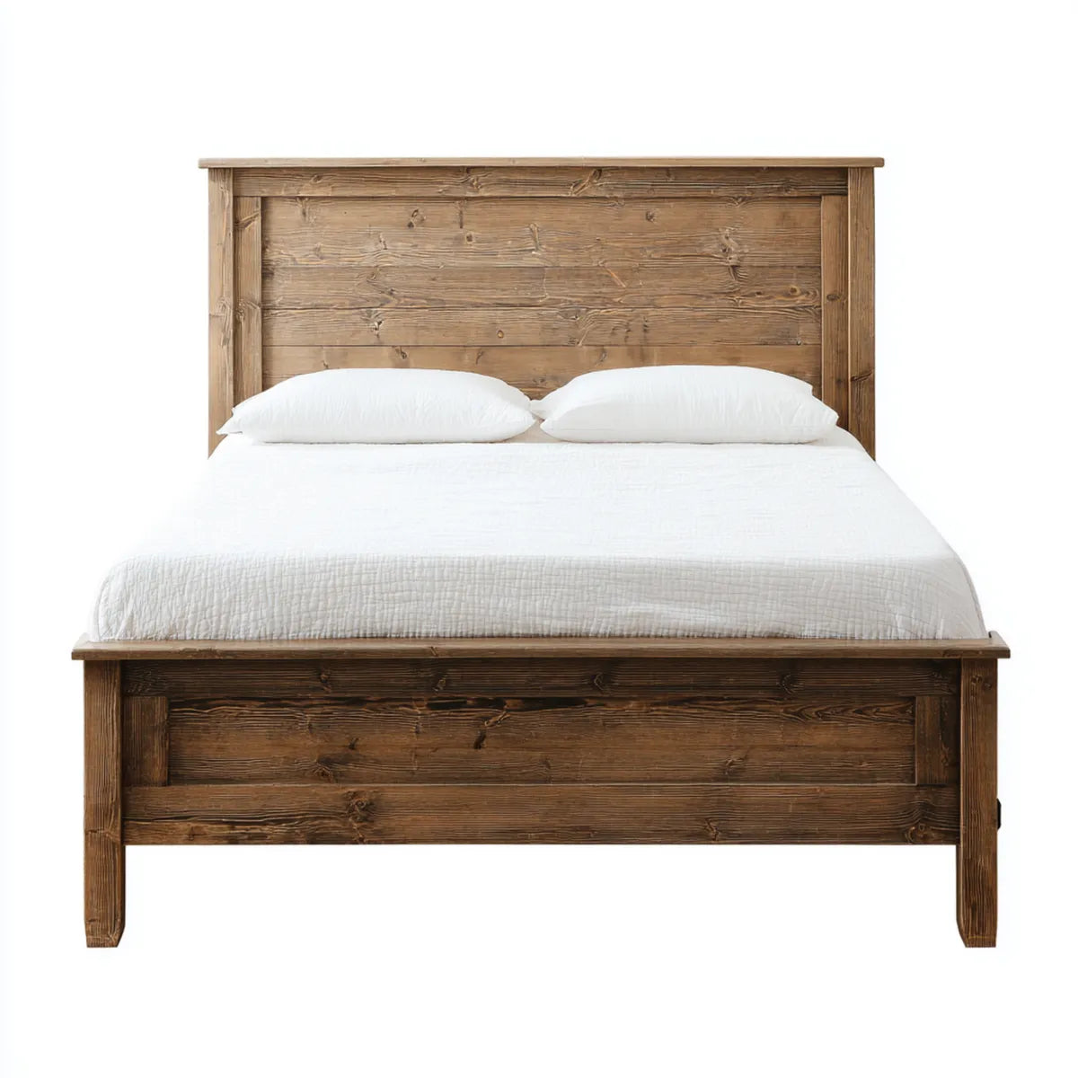 Doppelbett Massivholzbett Braun 160 x 200 cm Kiefernholz Rechteckig